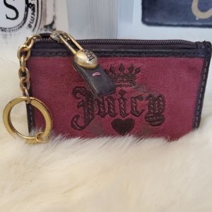 Juicy Couture Maroon Coin Pouch!